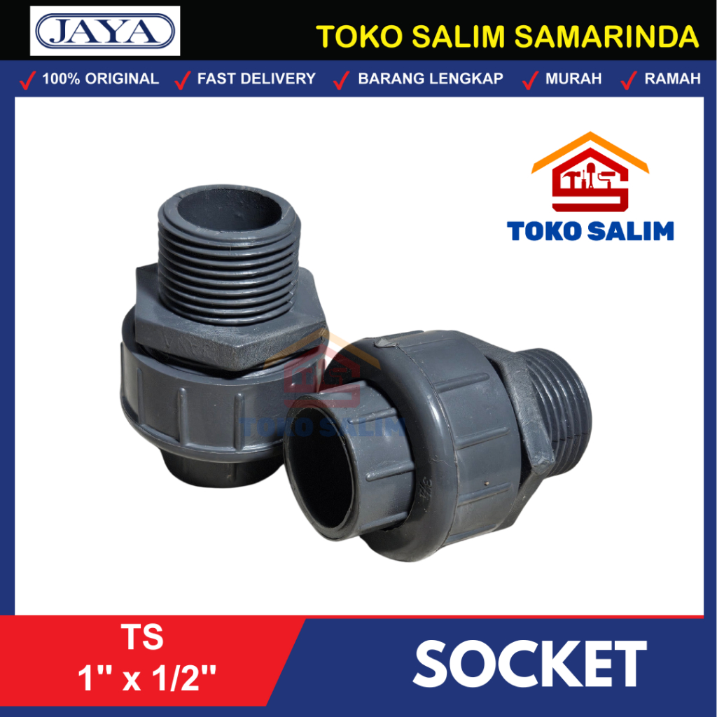 Watermur TS 1x1/2" / Watermoor Drat TS 1"X1/2" Jaya