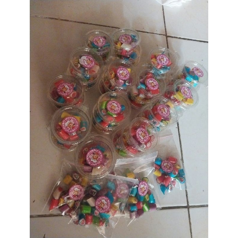 

Peremen Viral Sticky Candy, permen viral tik tok