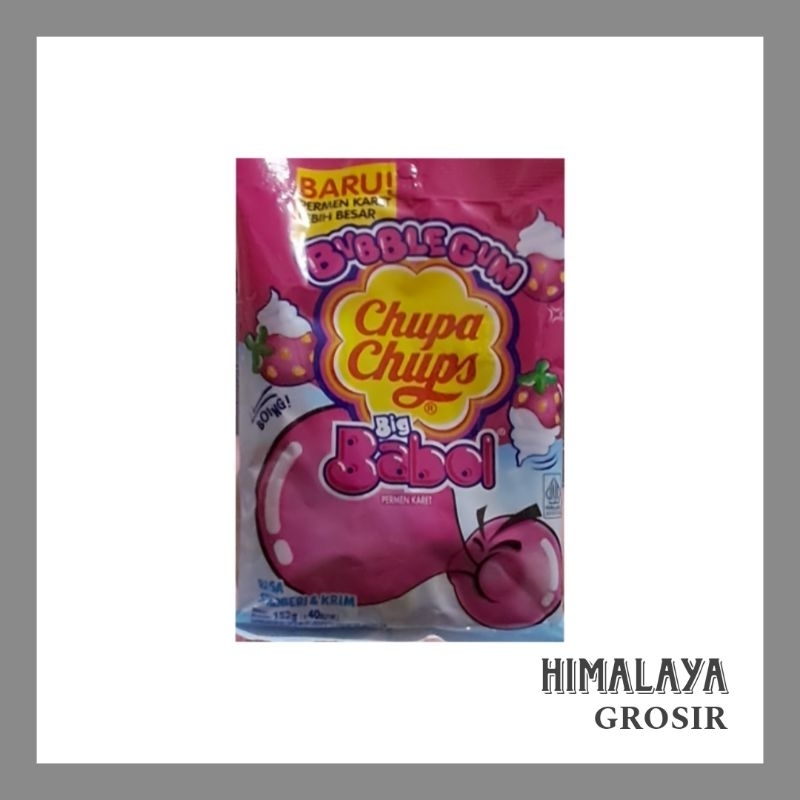 

Permen Karet Big Babol Chupa Chups Pack 152 gr