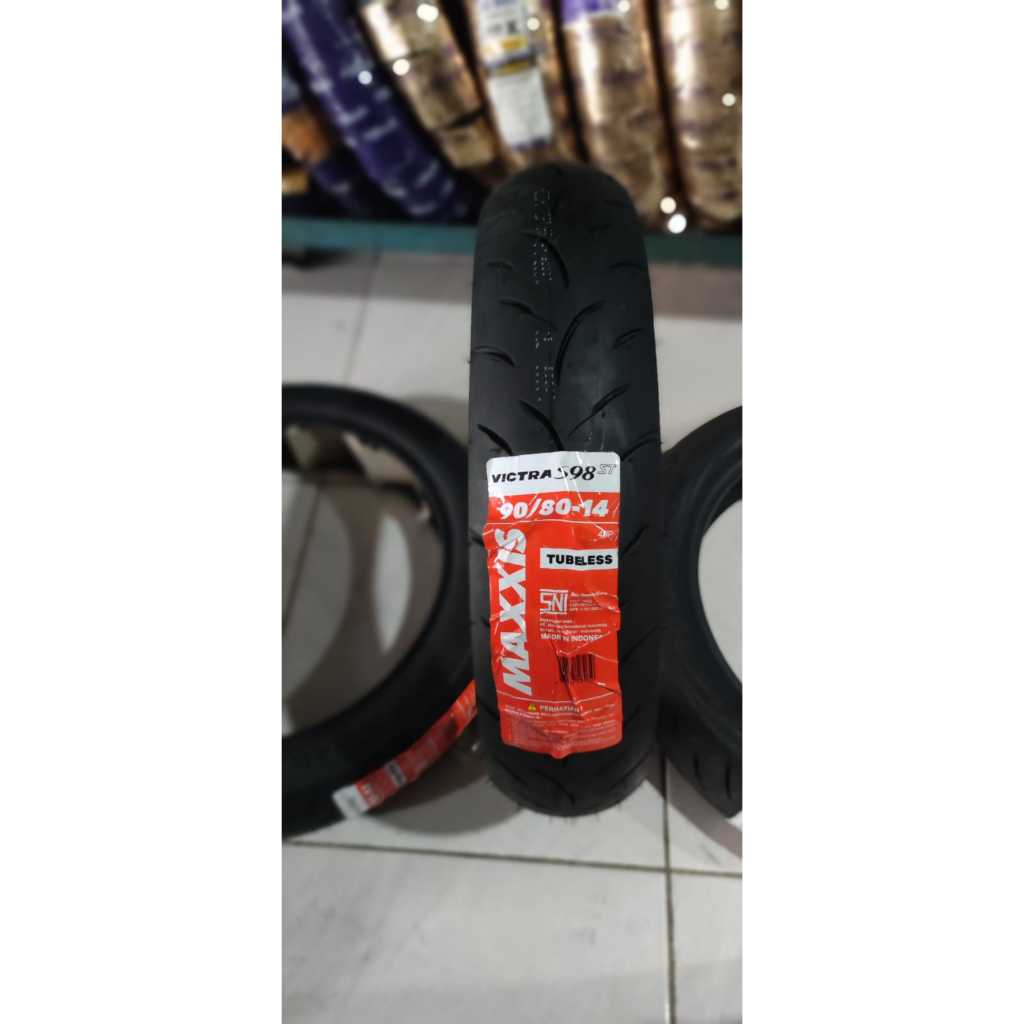 Ban Tubeless MAXXIS VICTRA 90/80-14