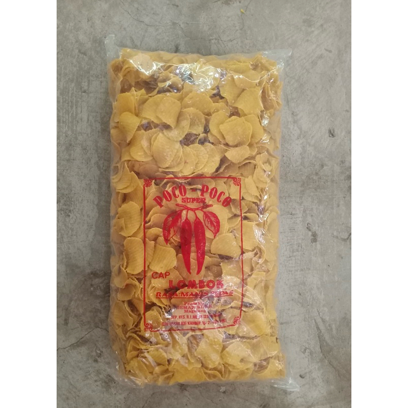 

KERUPUK MINI POCO / MINI PUYUR KUNING KEMASAN 1KG