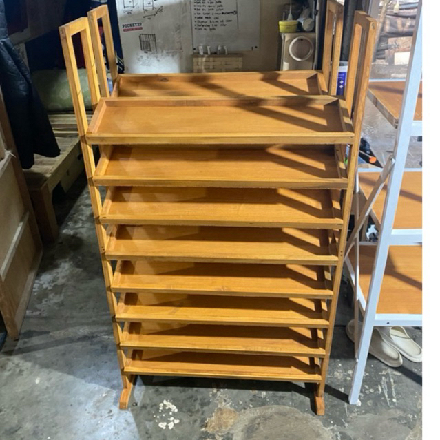 rak susun tempat penyimpanan makanan sayuran buah