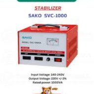 STABILIZER SAKO SVC 1000 VA/ SVC 500 VA