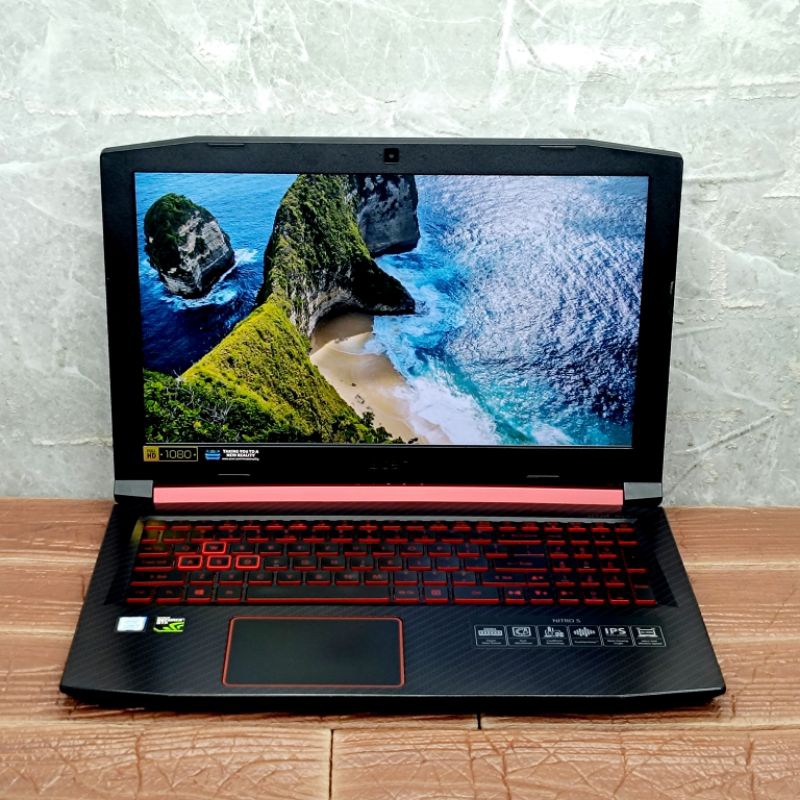 Laptop Acer Nitro 5 AN515-52 Intel Core i5-8300H RAM 8GB SSD 256 GB GTX 1050