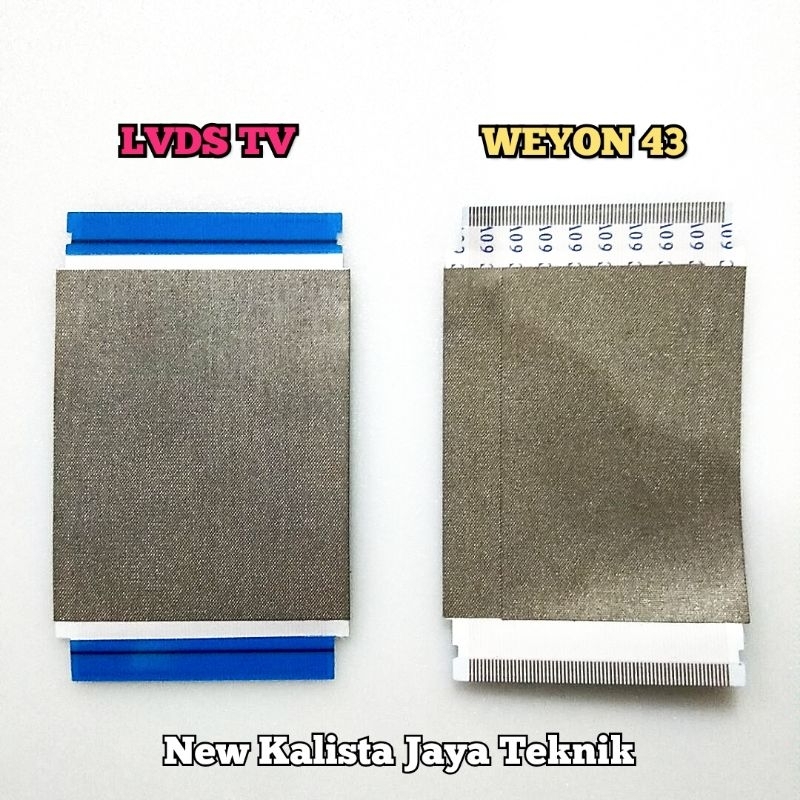 KABEL TCON TV WEYON 43 INCHI ORIGINAL KABEL LVDS TV ANDROID WEYON 43 KABEL FLEXIBLE TV WEYON KABEL F
