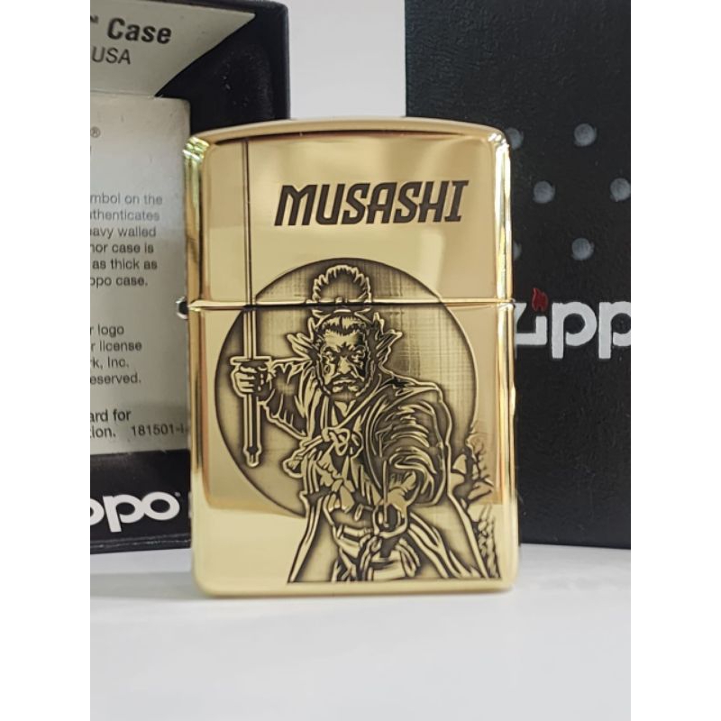 Original Zippo Armor Musashi Limited Edition