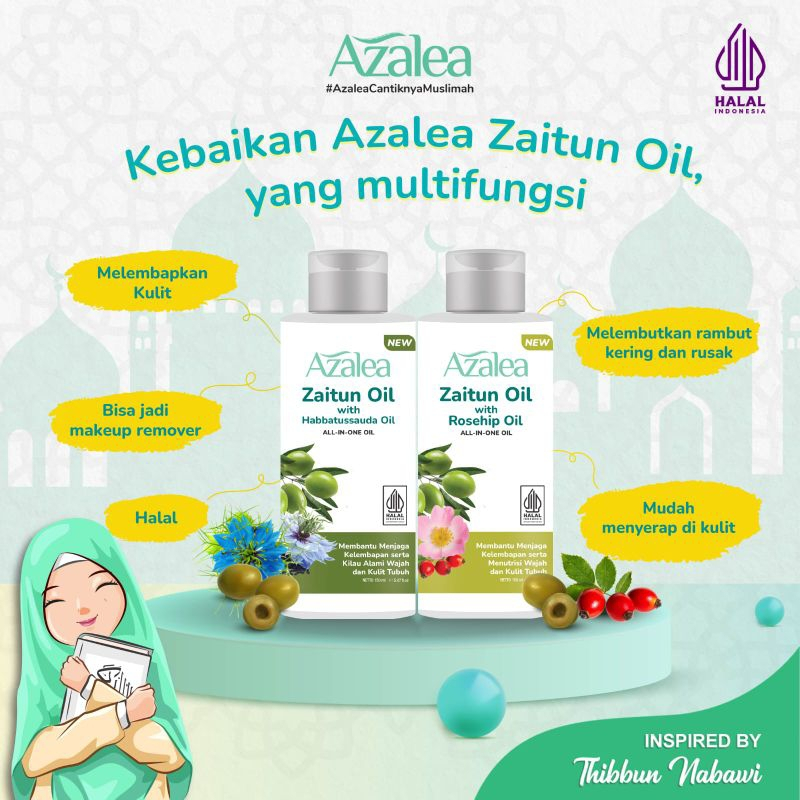 -CLAIRY- AZALEA Zaitun Oil 135ml
