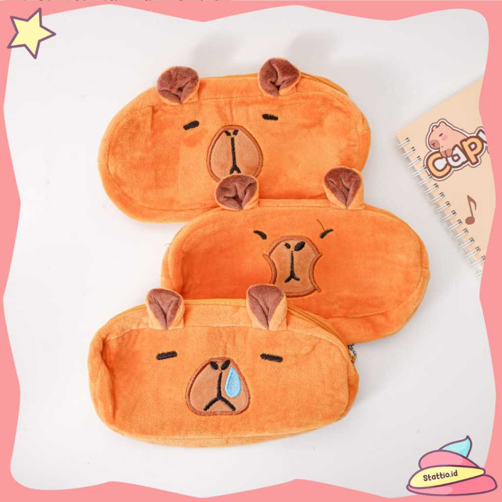 

Kotak Pensil Plushy Capybara KP-1667 Tempat Pensil Plush Wadah Pensil Kostak Pouch Makeup Kosmetik