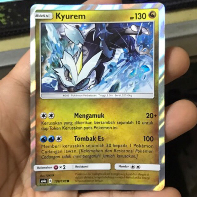 KYUREM KARTU POKEMON TERLARIS HOLO