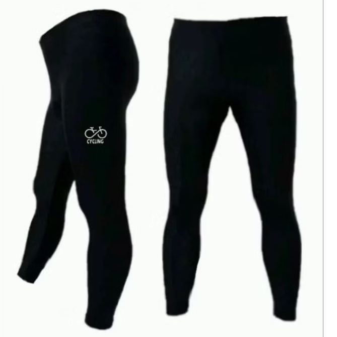 celana sepeda panjang pading busa celana gowes cycling balap roadbike unisex pria wanita