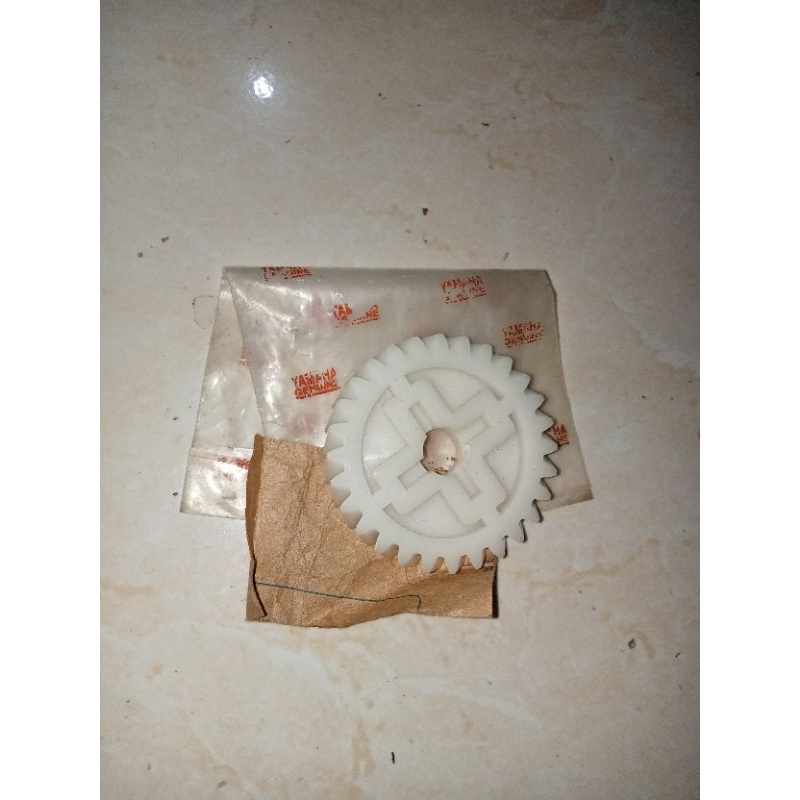 gir gear gigi pompa oli yamaha dt dt100 dt125 rxk rx king rxs yt yt115 original baru