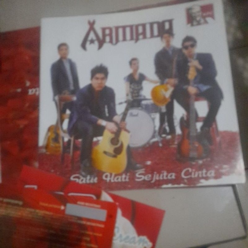 cpver cd musik original armada satu hati sejuta cinta