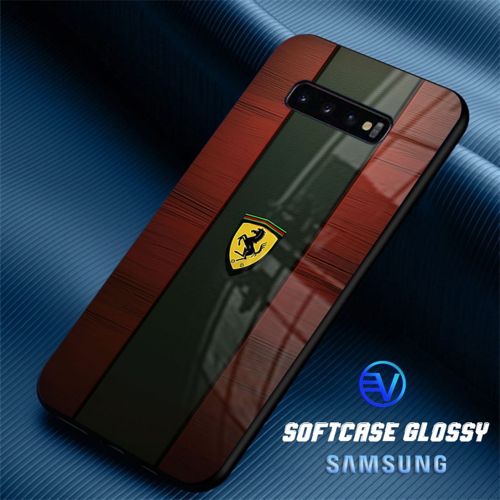 [ GT38 FERRARI ] Softcase SAMSUNG S7 EDGE, S7/S7 FLAT,S8,S8PLUS,S9,S9PLUS,S10,S10E/S10LITE Case Kila
