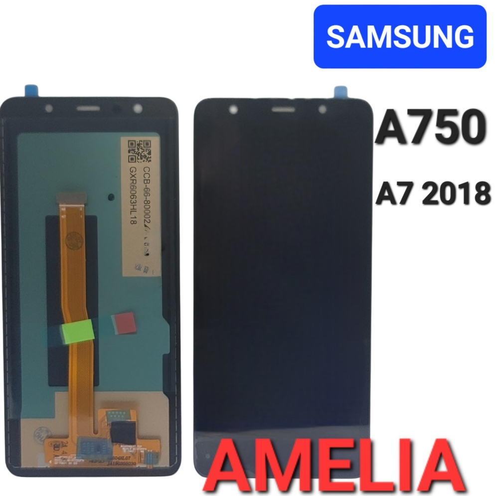 LCD SAMSUNG A750 / A7 2018 FULLSET TOUCHSCREEN ORI