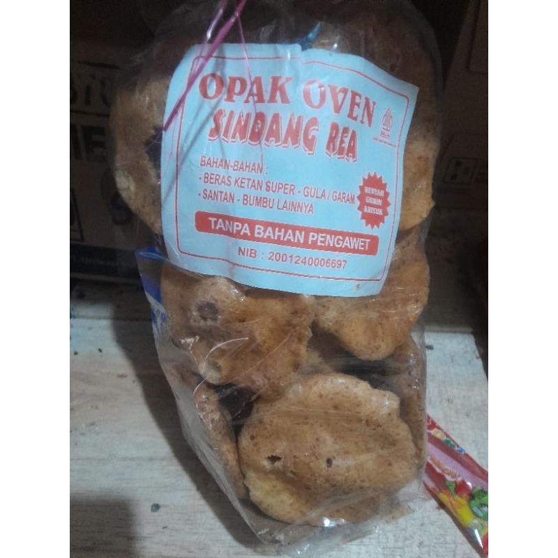 

Opak Ketan Oven dan panggang siap santap