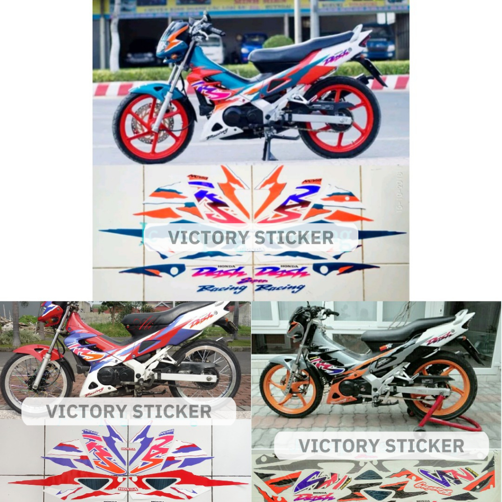 STRIPING HONDA NOVA DASH RS