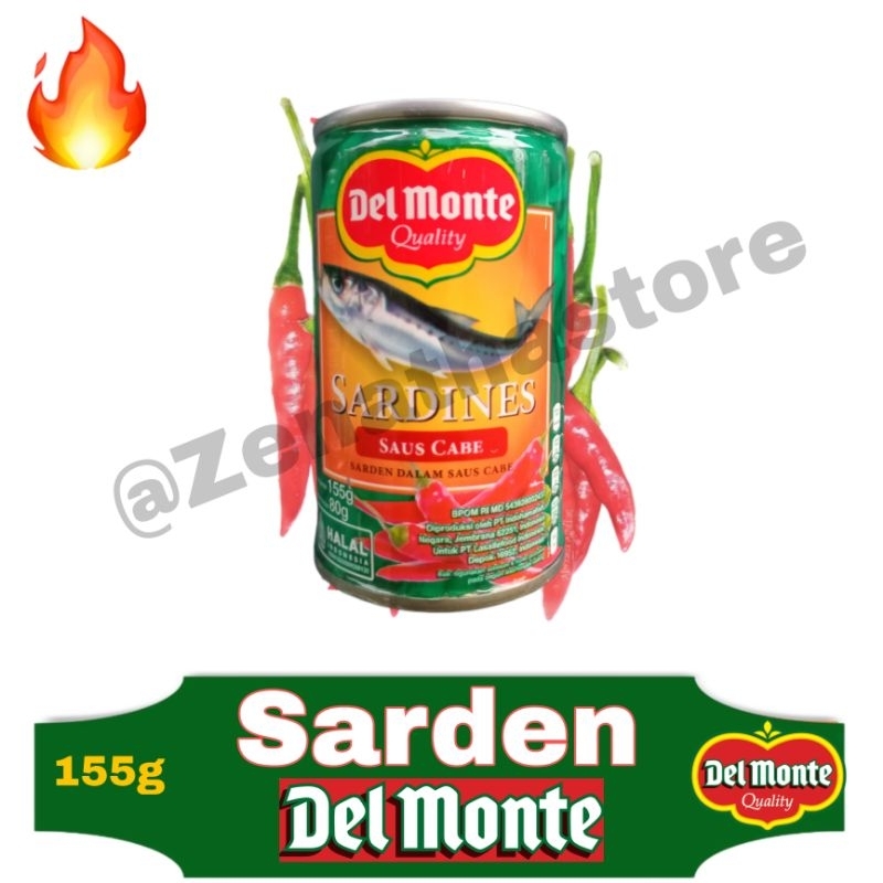 

Del Monte Sarden Saus Cabe 155g
