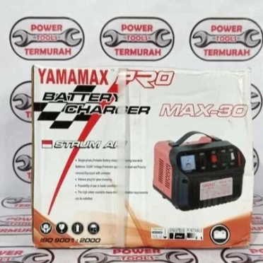 

Charge Aki 30A YAMAMAX PRO Battery Charger Accu 30 A Charger Aki Cas MAX-30 / CAS AKI YAMAMAX 30A TERMURAH