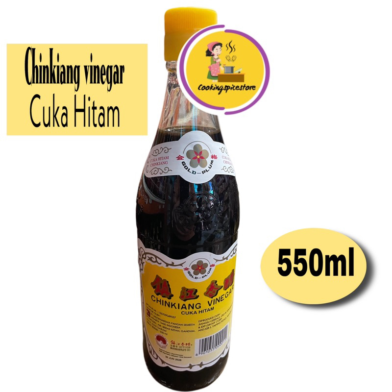 

Cuka Hitam ChinKiang Vineger Black Vinegar 550 g