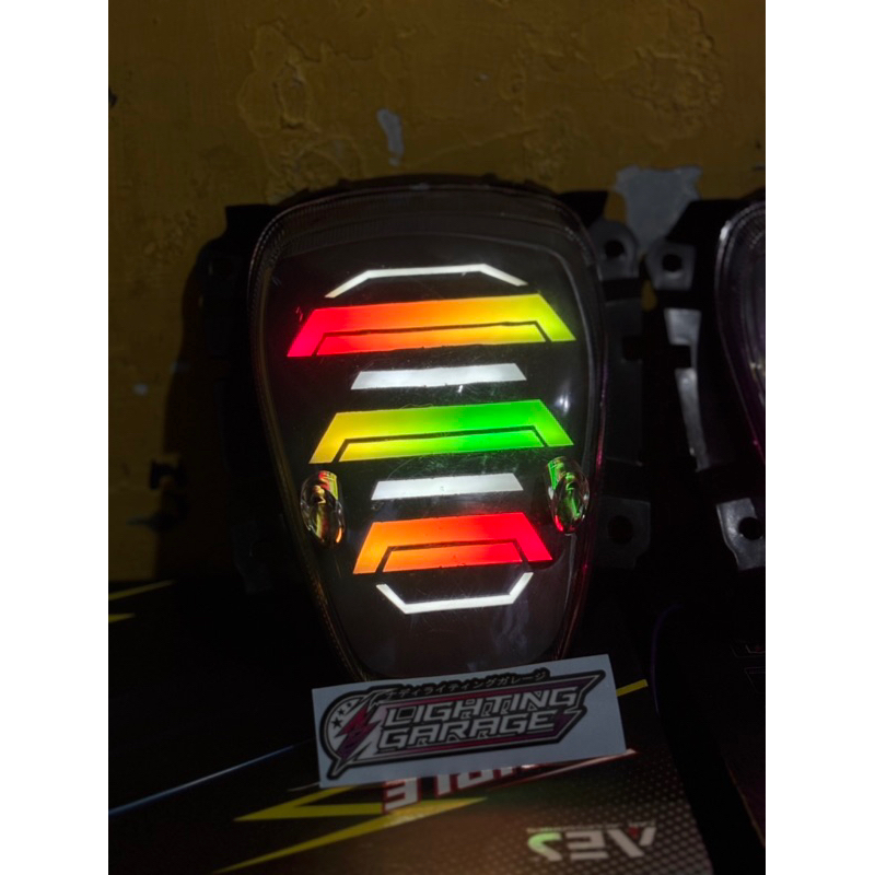 Stoplamp lazy Scoopy karbu