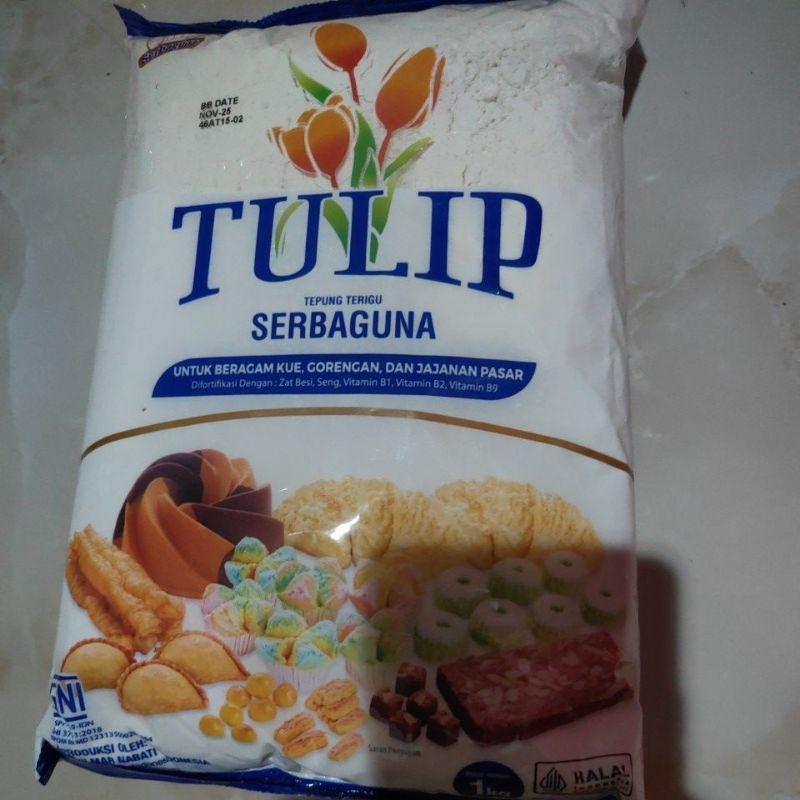 

Tepung terigu tulip 1 kg produksi wilmar