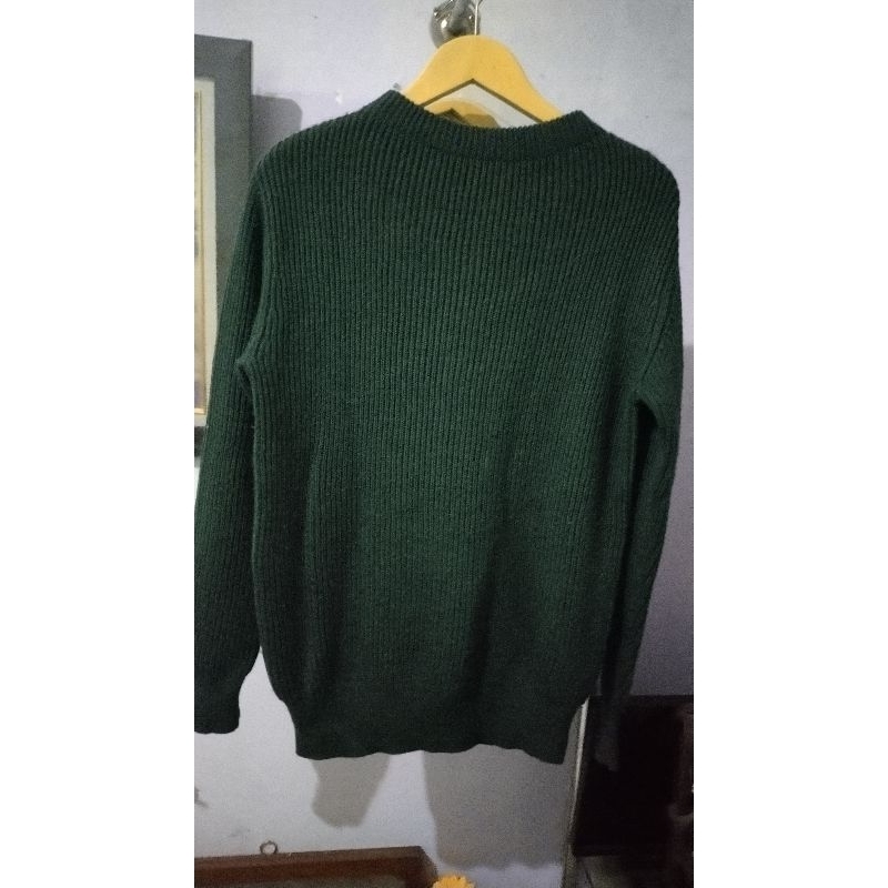 preloved rajut hijau Urban Research Doors