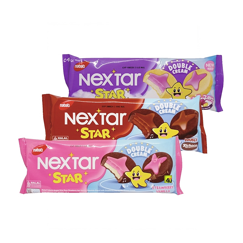 

Nabati Nextar STAR - Double Cream Chocolate Biscuit - 1 SACHET