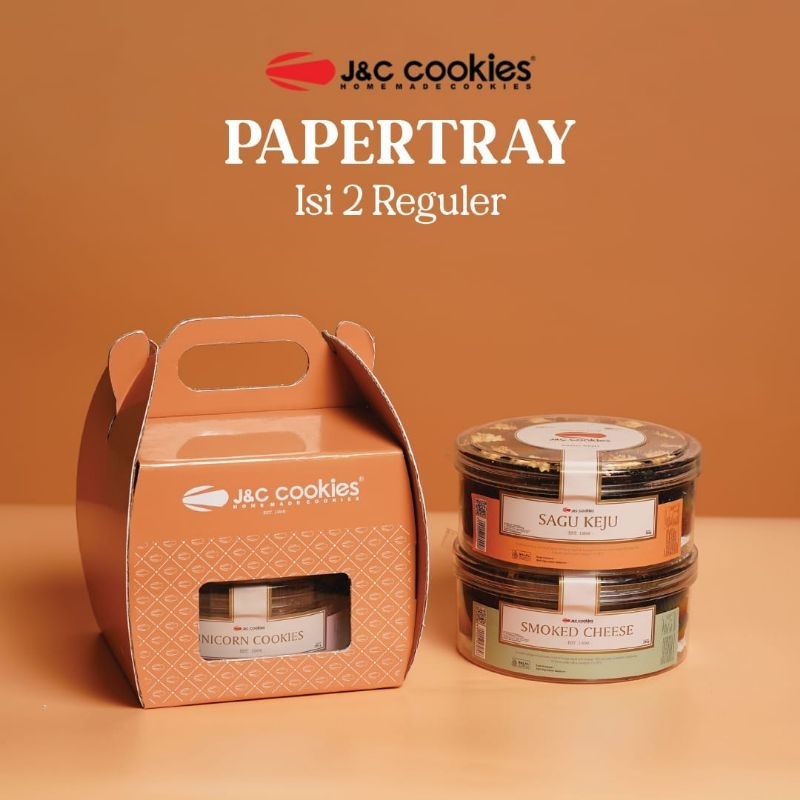 

J&C Cookies Papertray reguler dan kaca