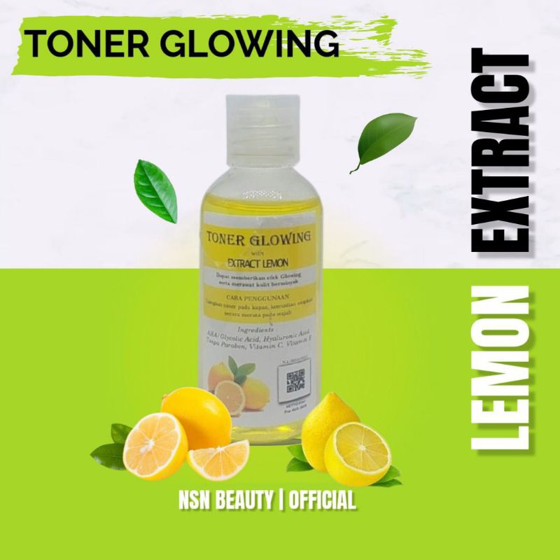 toner lemon glowing