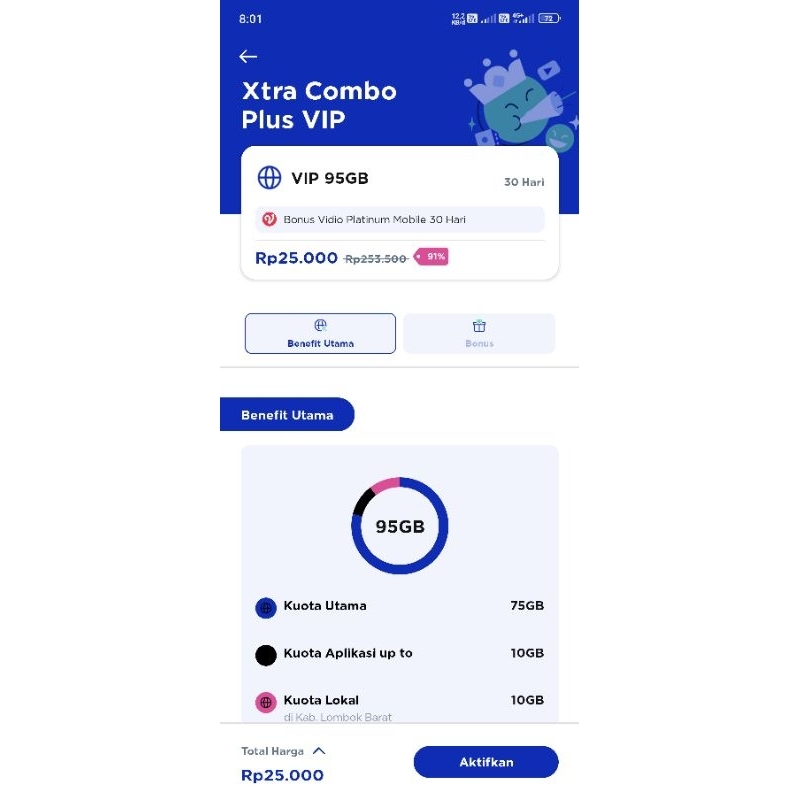 kartu xl diskon 90 %