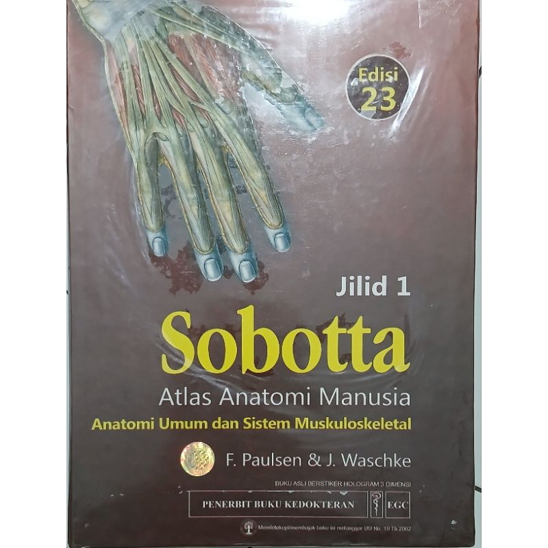 [Preloved] SOBOTTA ATLAS ANATOMI edisi 23