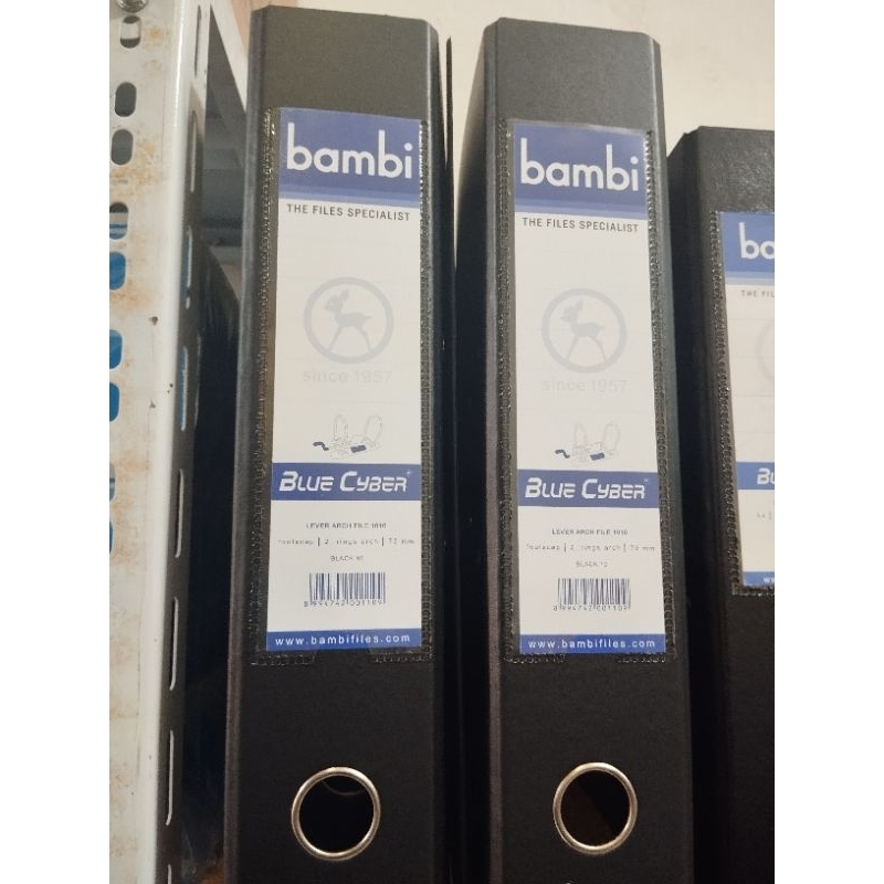 

Ordner bambi 1010 hitam Folio/F4 1 pcs