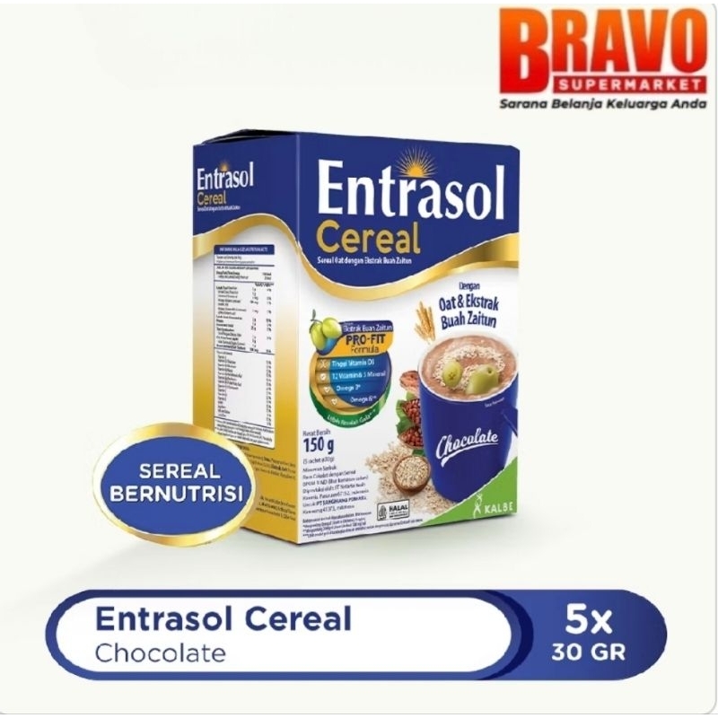 

ENTRASOL CEREAL Chocolate (5 sachet @30g)