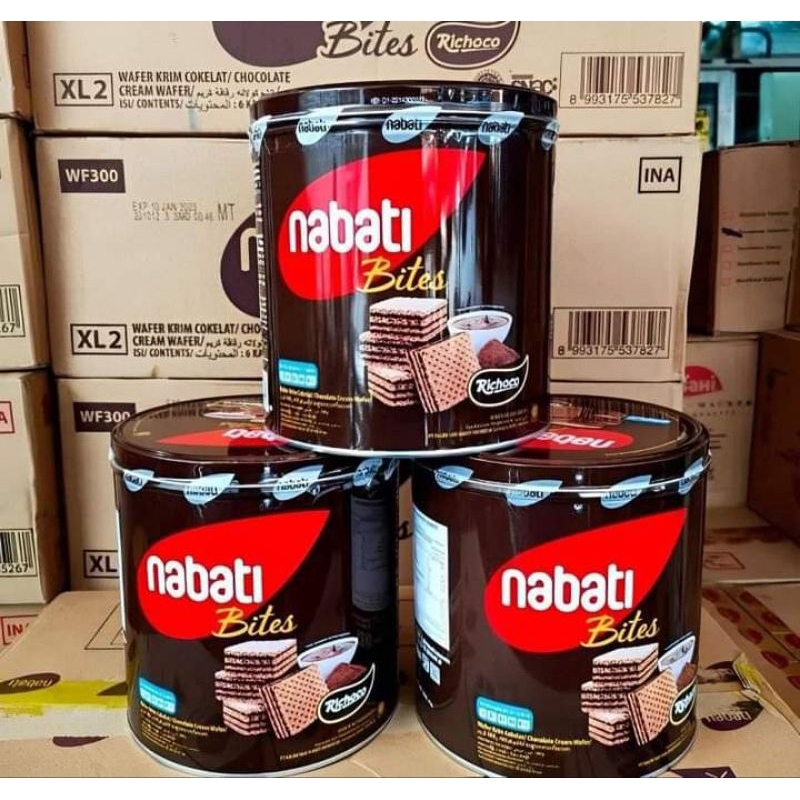 

Kue Kaleng Wafer Nabati / Nissin /Tango 240Gr