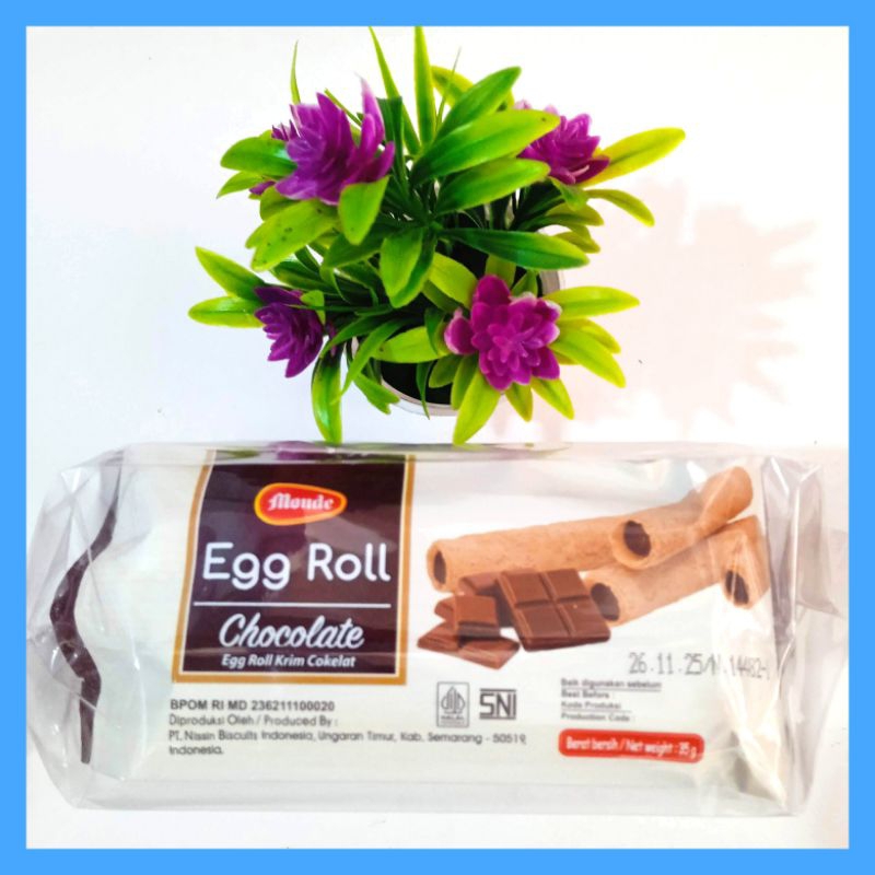 

Monde egg roll rasa cokelat/stroberi 1 sachet 35 g