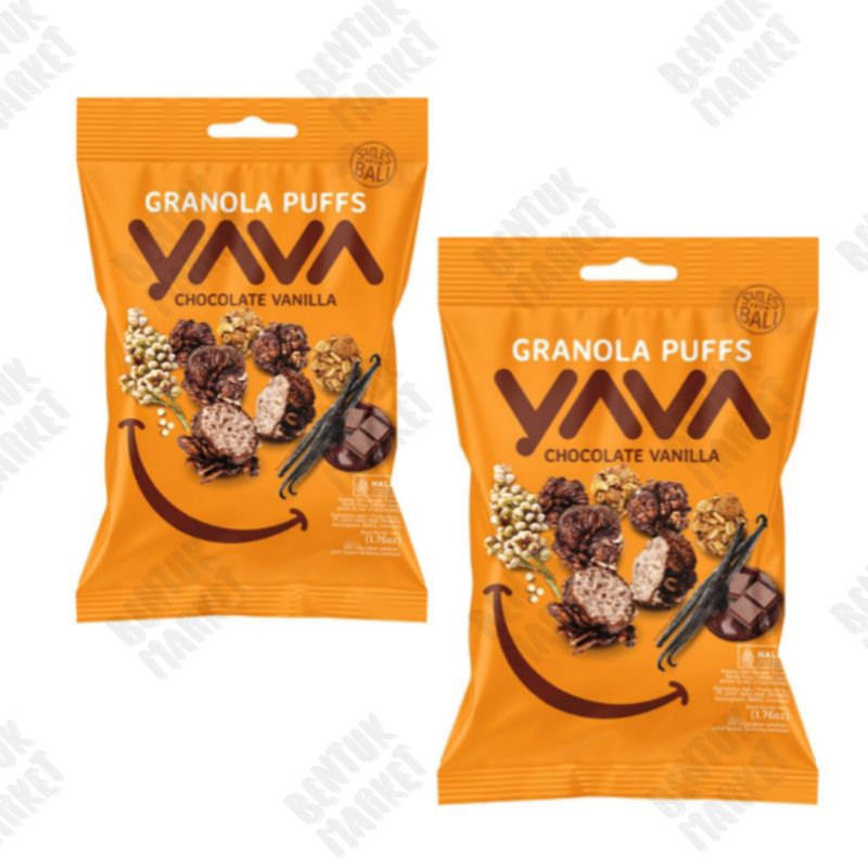 

YAVA Granola Puffs Coklat Vanila 35gr