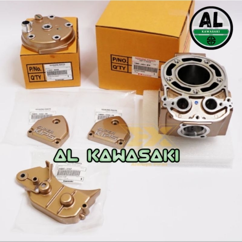 blok head pdk gold BW set ninja r rr ss original kawasaki