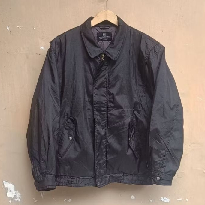 Jacket flight vintage Montezuma road black