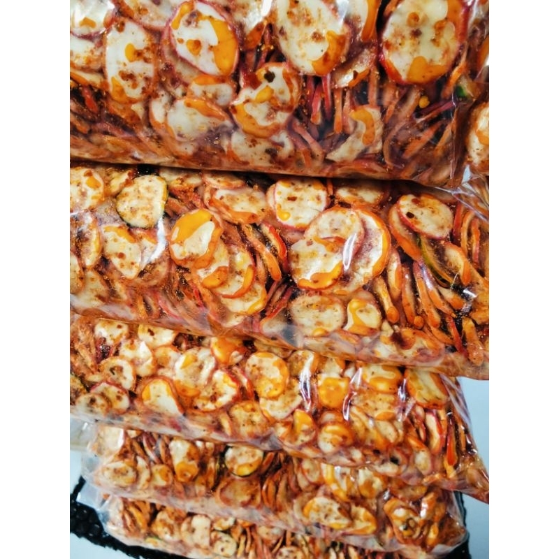 

(PAKET RESELLER ISI 5KILO) Seblak Kerupuk Bawang Bantat Pedas Daun Jeruk Isi 5kilo
