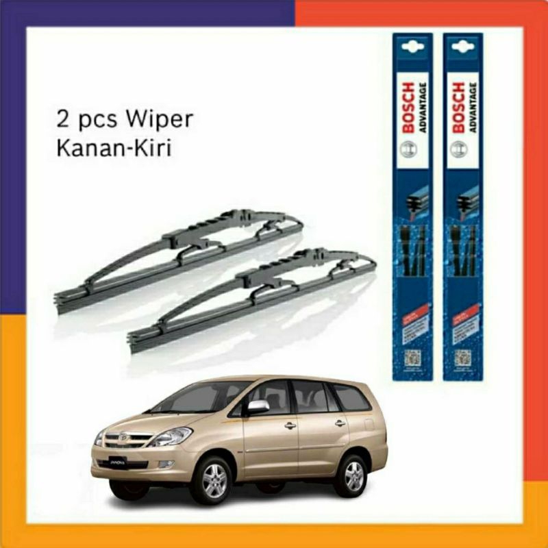 Wiper bosch toyota kijang Innova / Innova reborn