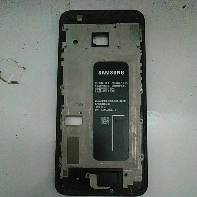FRAME+BATRAI BEKAS SAMSUNG J6 PRIME/J6 PLUS