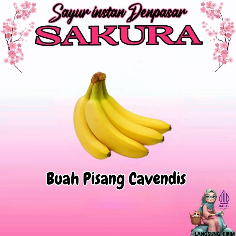 

Buah pisang Cavendish_ SAKURA