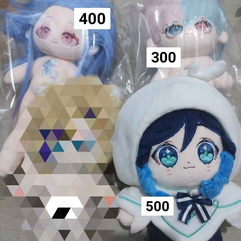Fanmade Dolls Boneka Arknights Mizuki Genshin Impact Omodoki Venti Intertwined Fate