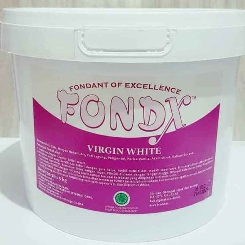 

Fondant Fondx Vanilla 250gr