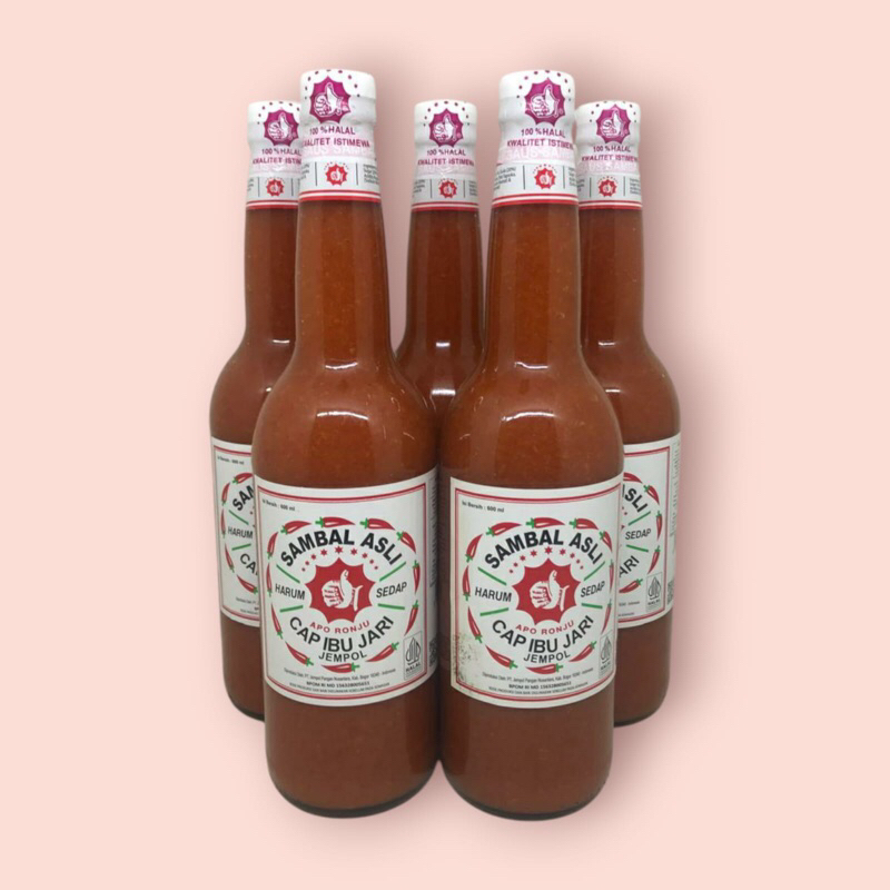 

sambel jempol ibu jari original 600 ml