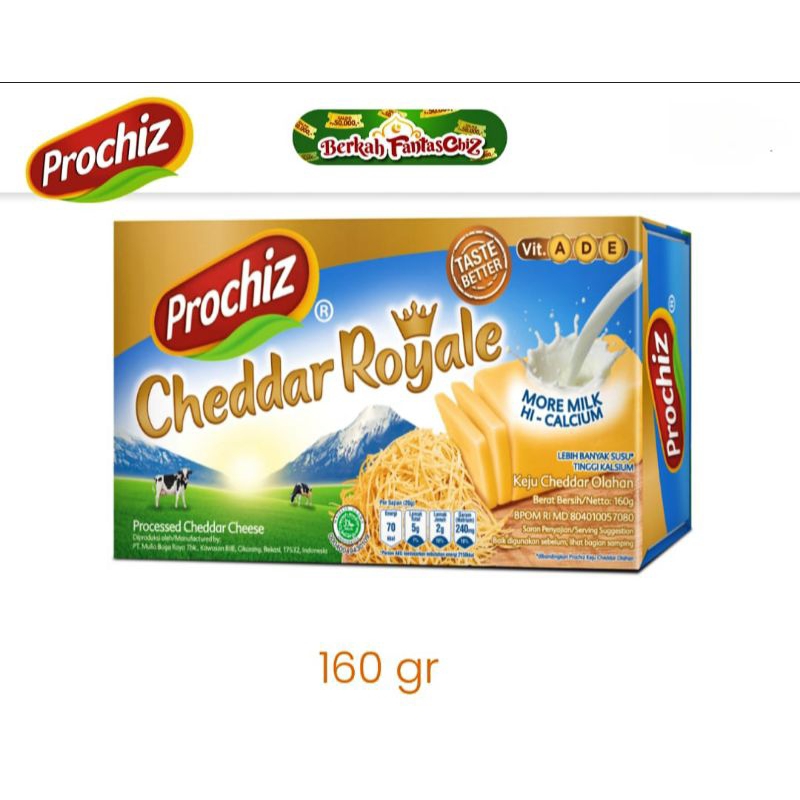 

Prochiz Cheddar Royale 160gr