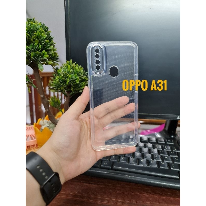 SOFTCASE CASING BENING OPPO A31 / TPU TRANSPARAN TEBAL OPPO A31 2020