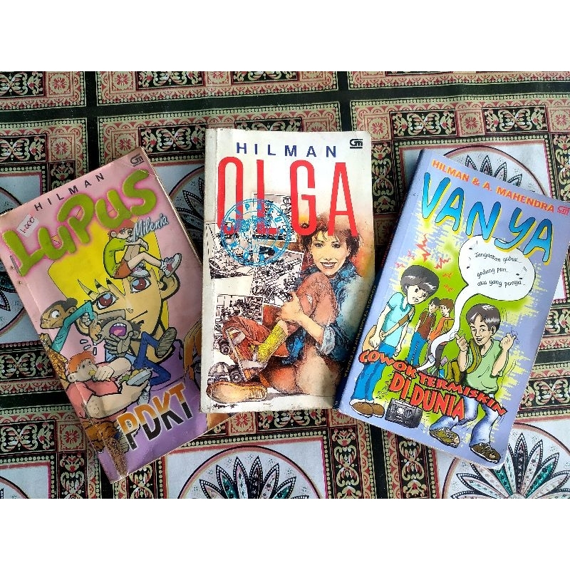Novel Olga Vanya Lupus Milenia Buku Bekas