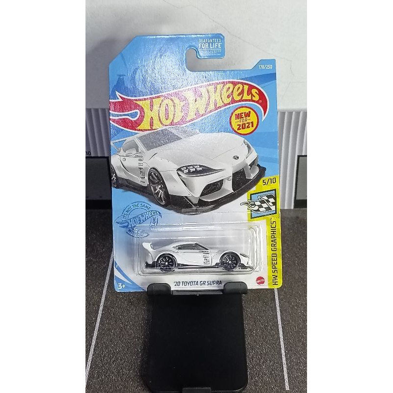 TOYOTA GR SUPRA PUTIH WHITE HOTWHEELS
