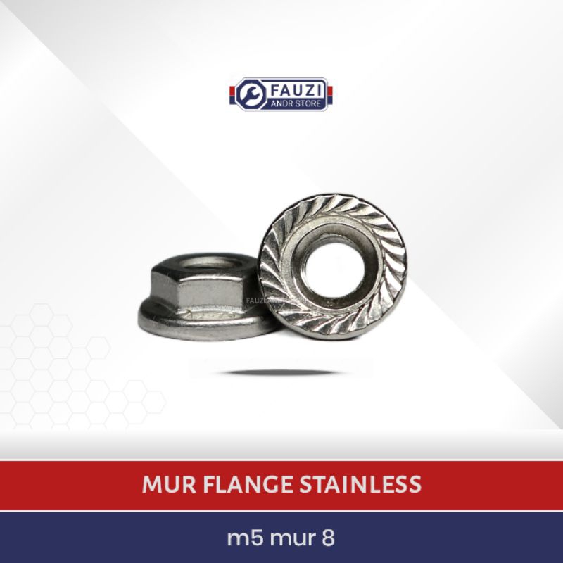 MUR FLANGE M5 Stainless | Mur 8